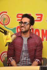 Ayushmann Khurana at Radio Mirchi studio to promote Dum Laga Ke Haisha